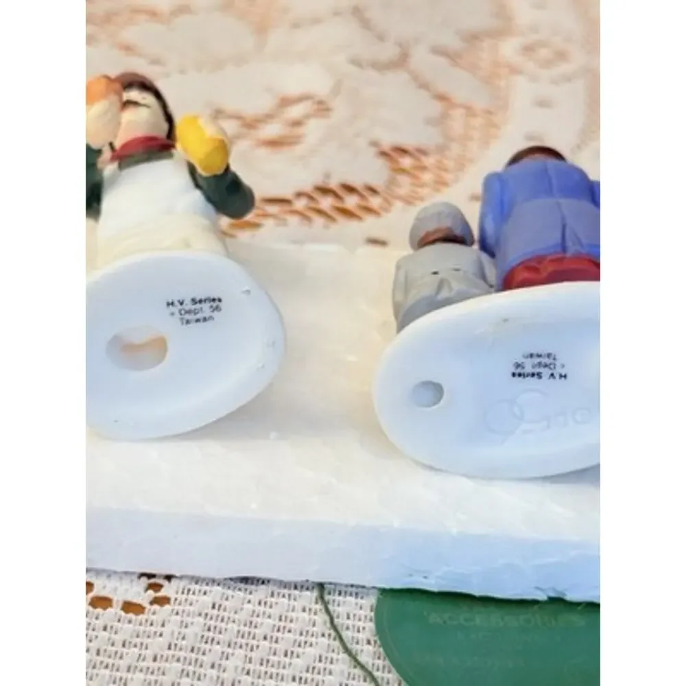 Department 56 Hot Dog Vendor Collectible
